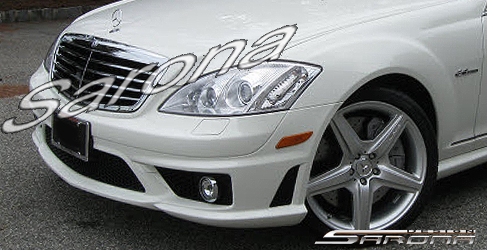 Custom Mercedes S Class Front Bumper  Sedan (2007 - 2009) - $590.00 (Part #MB-002-FB)